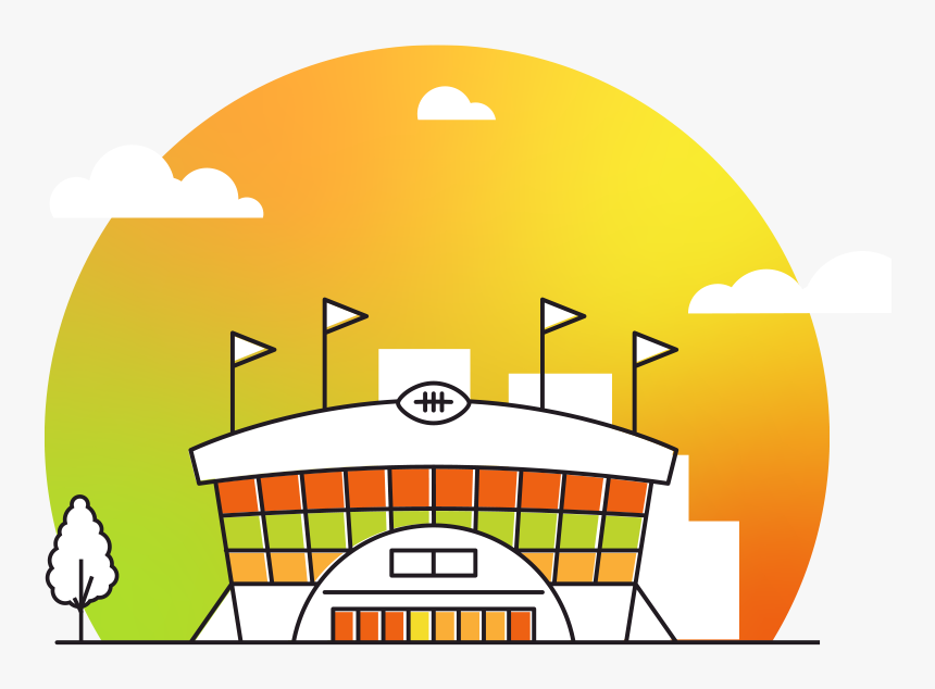 Stadium-art, HD Png Download