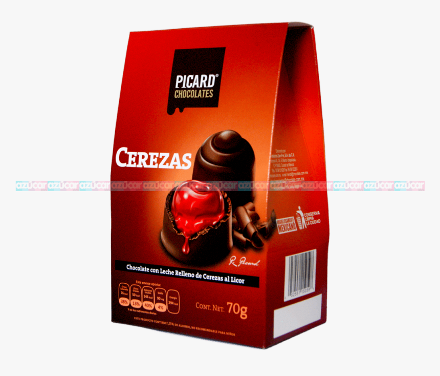 Picard Piramide Cereza Al Licor 12/70g Picard , Png - Chocolate, Transparent Png