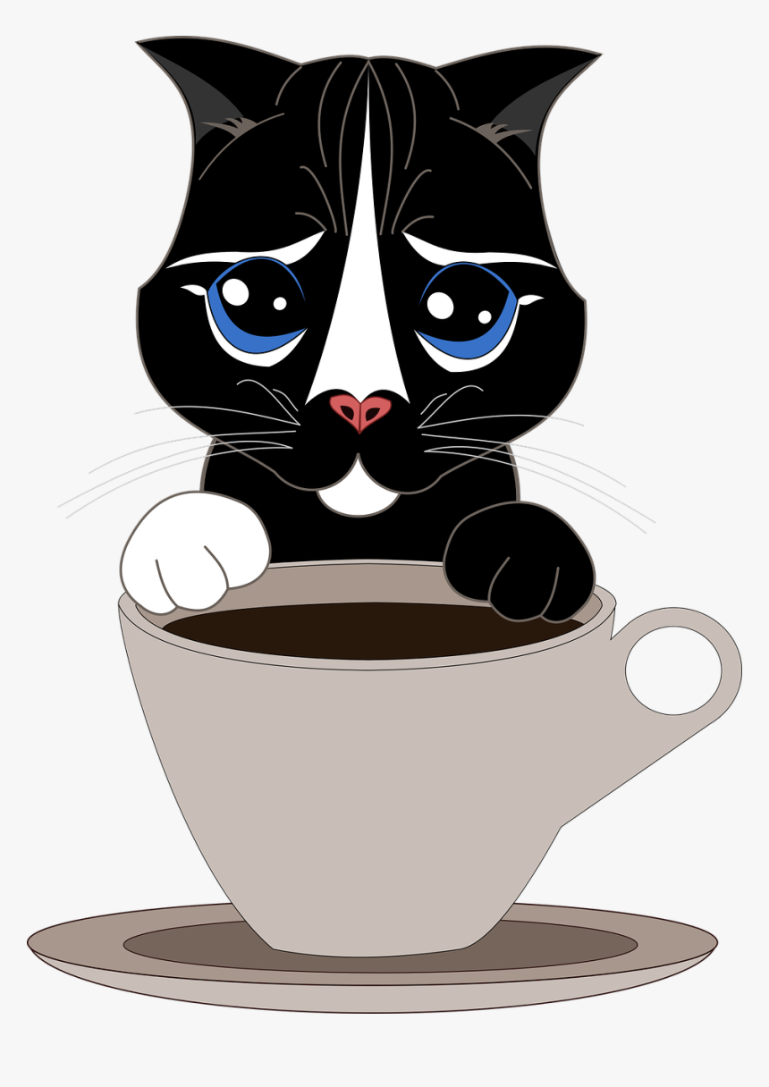 Cat,feline Look,kawaii,free Vector Graphics,free Pictures, - Domestic Short-haired Cat, HD Png Download
