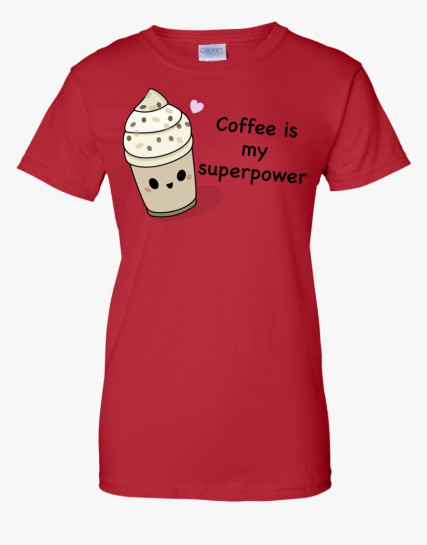 Kawaii Coffee Tshirt T Shirt & Hoodie - Softball Jerseys, HD Png Download