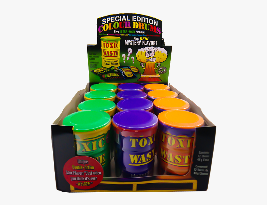 Toxic Waste Special Edition Color Drums 48g Box Of - Play-doh, HD Png Download