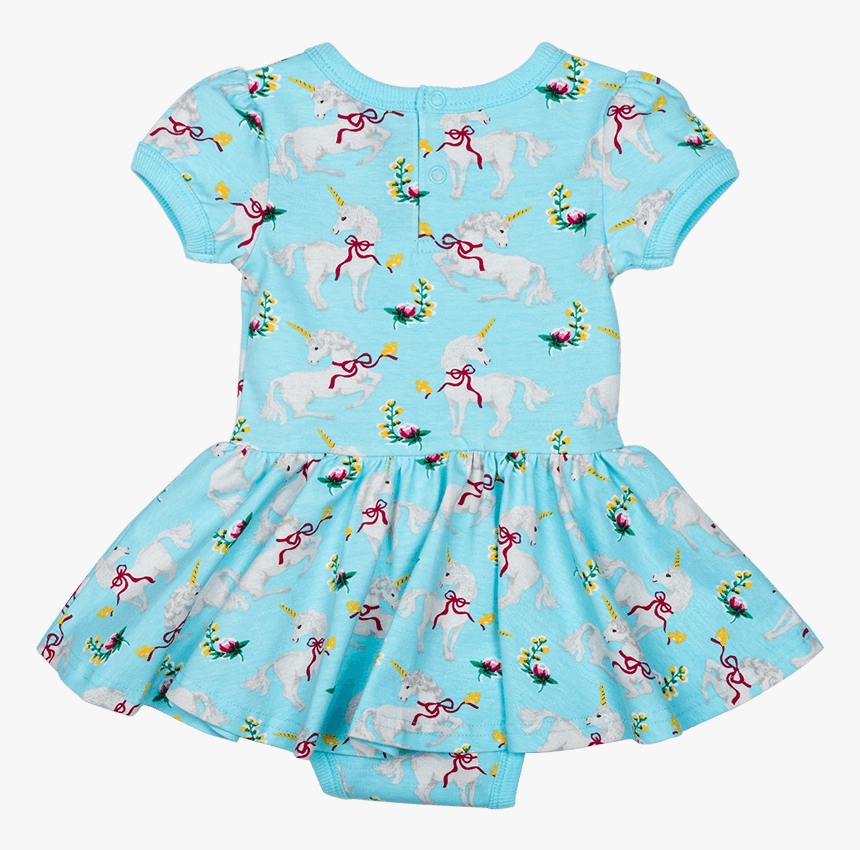 Rock Your Baby Unicorn Twirl Dress - Pattern, HD Png Download