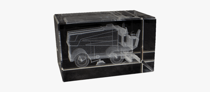 3d Crystal Block - Model Car, HD Png Download