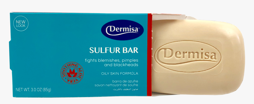 Soap Transparent Pimple - Dermisa Jabon De Azufre, HD Png Download