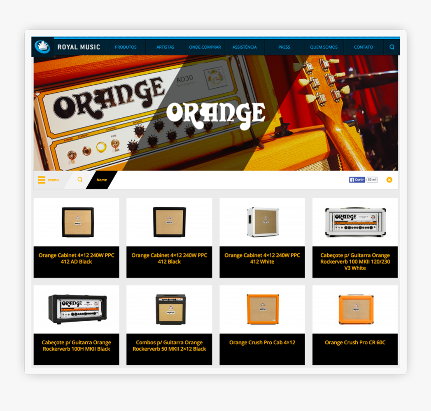 Orange Amps, HD Png Download