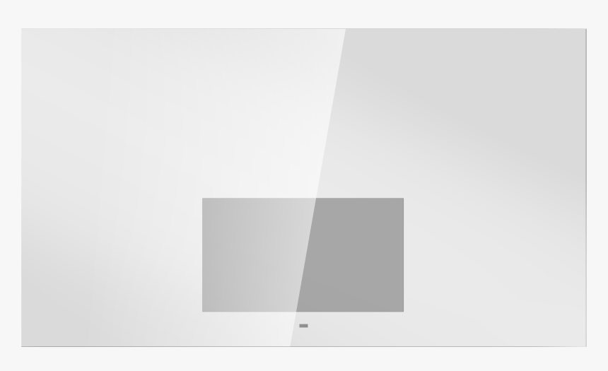 Techvision Vanity Mirror Tv - Led-backlit Lcd Display, HD Png Download