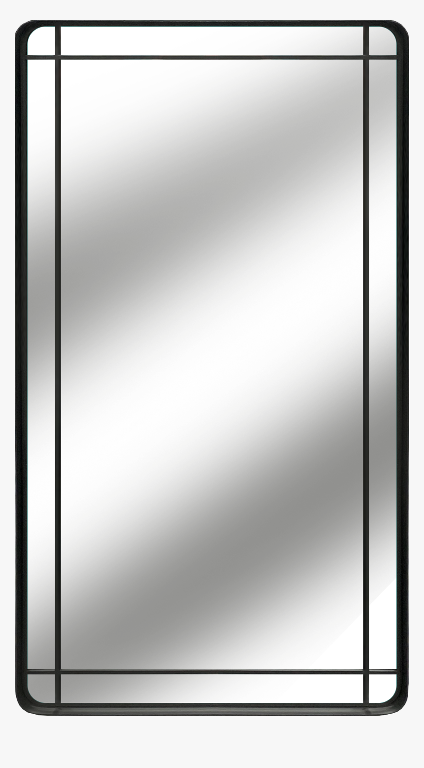 Industrial Metal Leaner Mirror - Mirror, HD Png Download