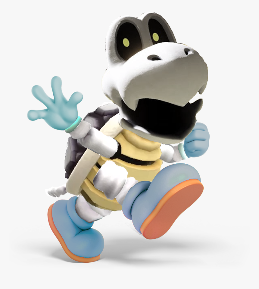 Mario Dry Bones Gif, HD Png Download