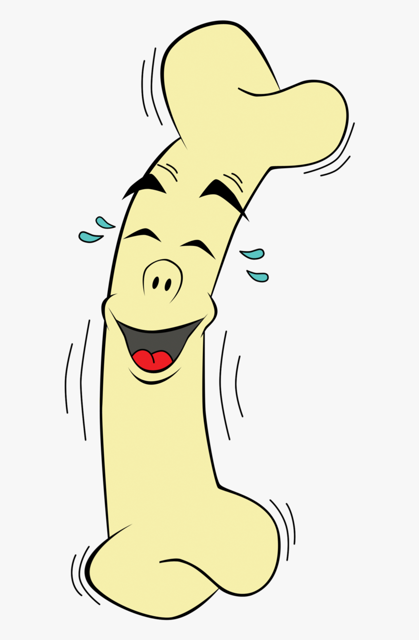 Funny Bone Mascot - Cartoon Funny Bone, HD Png Download