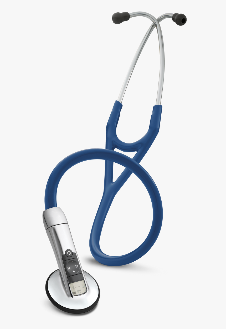 Littmann Electronic Stethoscope Model 3200, Navy, 3200nb - Littmann Electronic Stethoscope 3100, HD Png Download