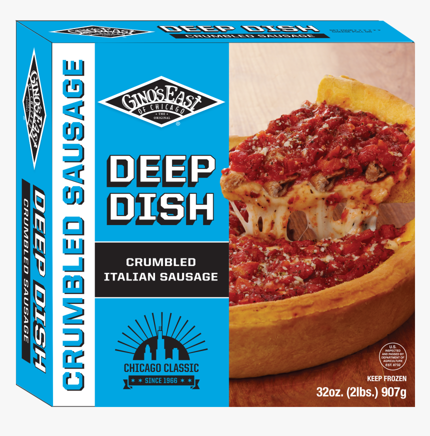 Deep Dish Pizza Chicago, HD Png Download