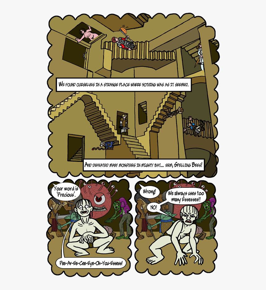Spelling Bees - Cartoon, HD Png Download
