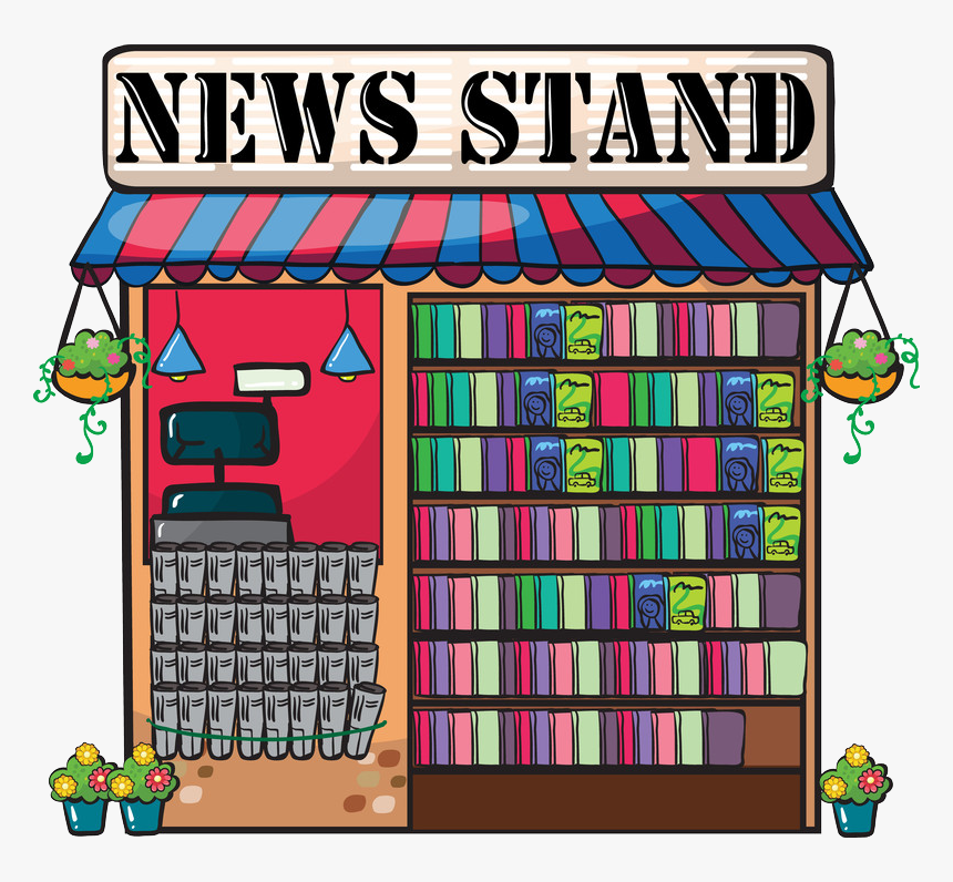 If Your Place Of Business Would Like To Carry The Paper, - Newspaper Stand Vector, HD Png Download