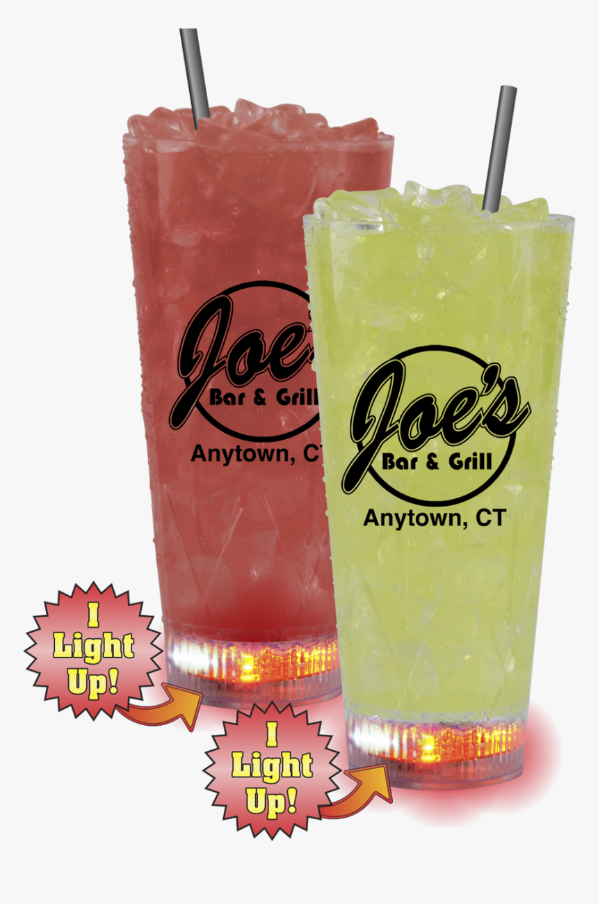 20oz Plastic Light-up Cup Clipart , Png Download - Italian Soda, Transparent Png