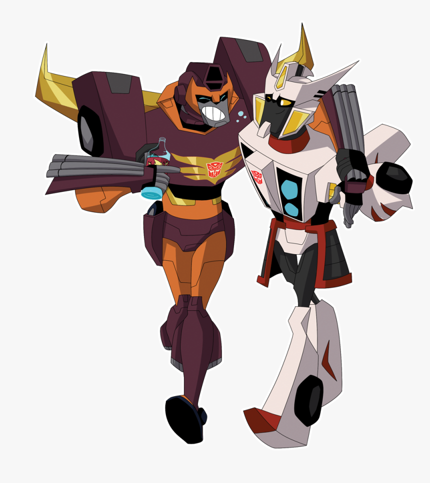 Drift And Rodimus Sticker - Cartoon, HD Png Download