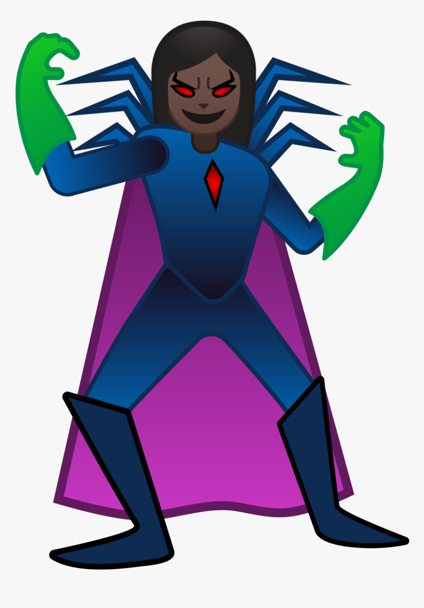 Man Supervillain Emoji, HD Png Download