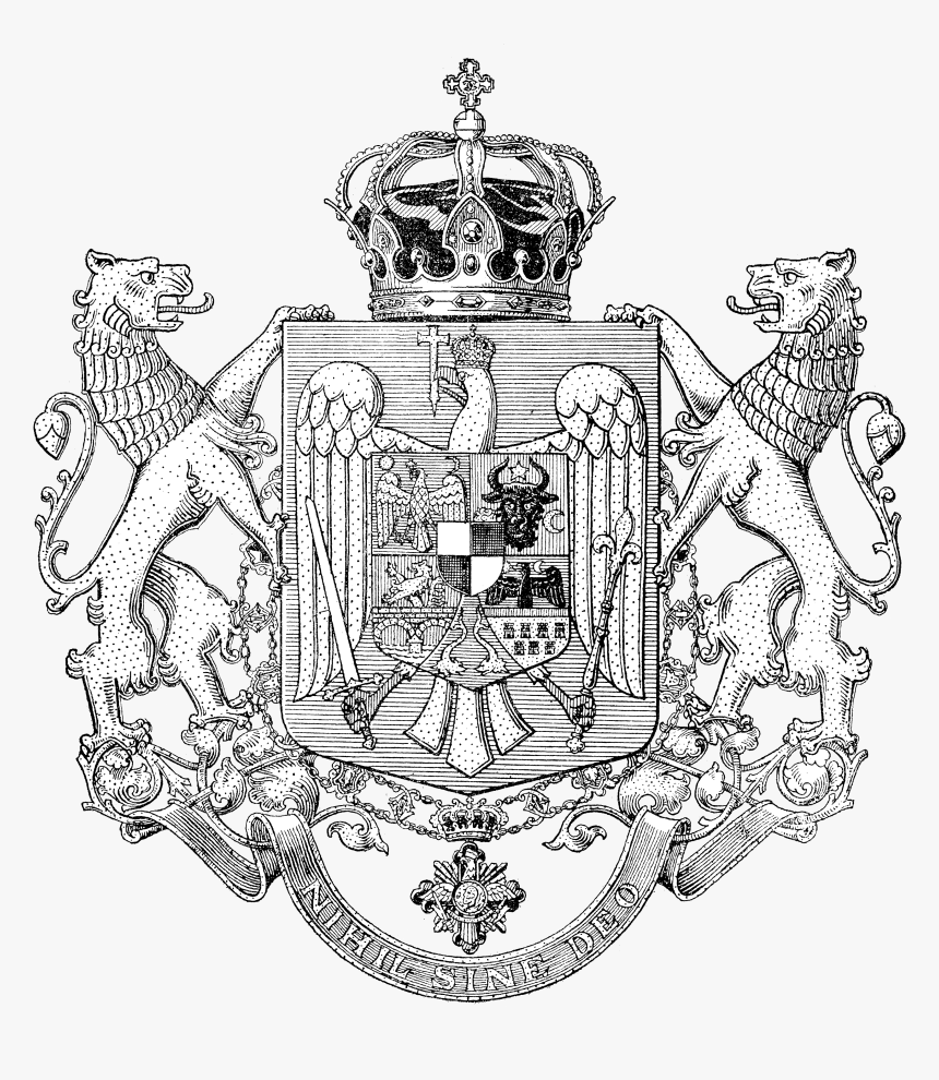 Middle Coat Of Arms Of The Kingdom Of Romania , Law - Romanian Coat Of Arms, HD Png Download