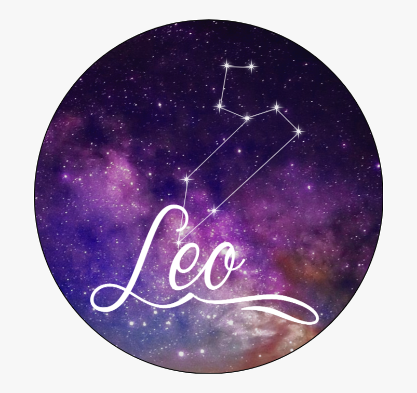 #leo #zodiac #astrology #constellation #stars - Milky Way, HD Png Download