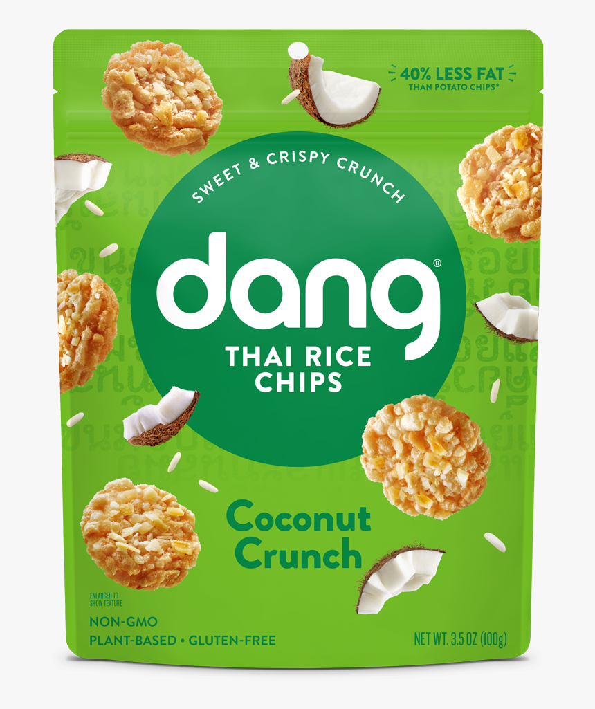 Dang Family Size Sticky Rice Chips Original Recipe, HD Png Download