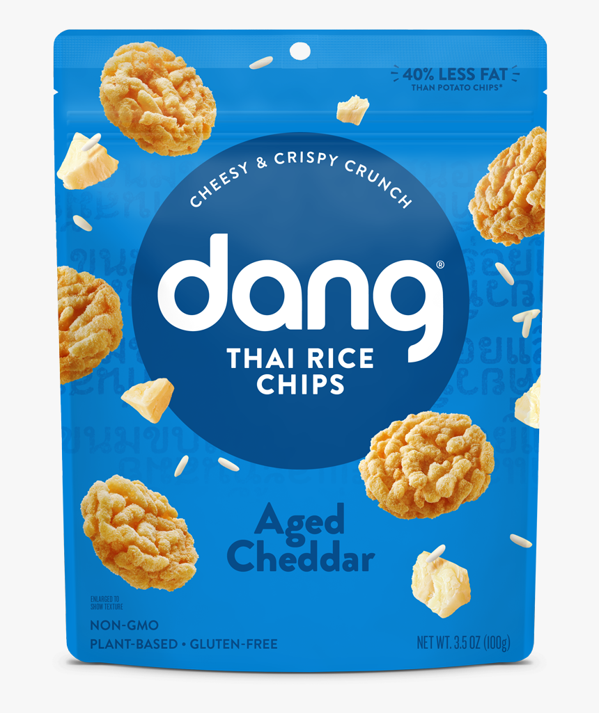 Dang Family Size Sticky Rice Chips Original Recipe, HD Png Download