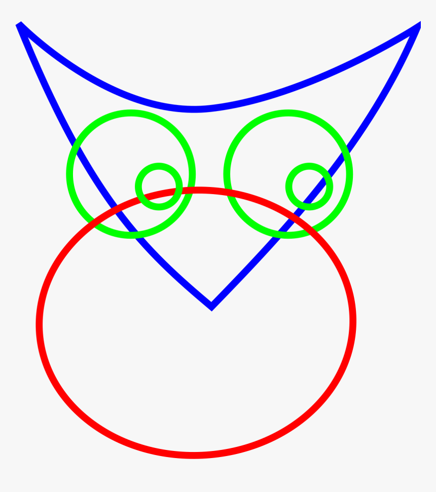 Cartoon Owl, HD Png Download