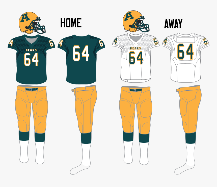 Alberta Golden Bears Football Uniform Since 2014 - Logos And Uniforms Of The San Francisco 49ers, HD Png Download