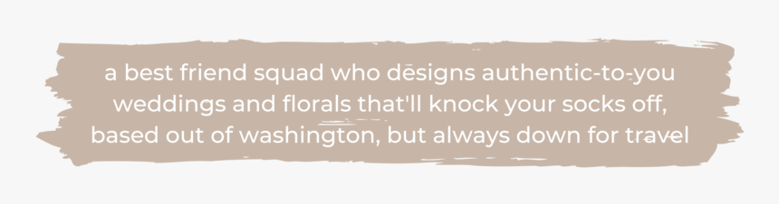 A Best Friend Squad Who Designs Authentic To You Weddings, HD Png Download