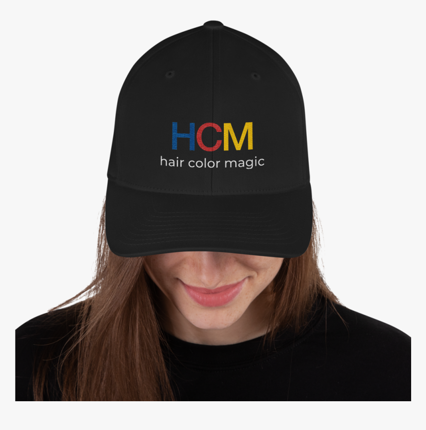 Hcm-hat Mockup Front Womens Black - Hat, HD Png Download