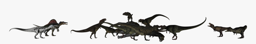 Mapusaurus Vs Argentinosaurus, HD Png Download