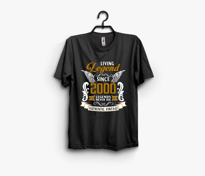 T Shirt Design For 35 Year Old, HD Png Download