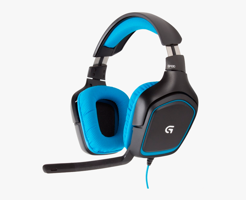 Logitech 981 000536 G430 7.1 Gaming Headset, HD Png Download
