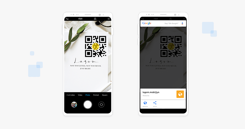 How To Scan A Qr Code On Android 9 
 Data Src Https - Iphone, HD Png Download