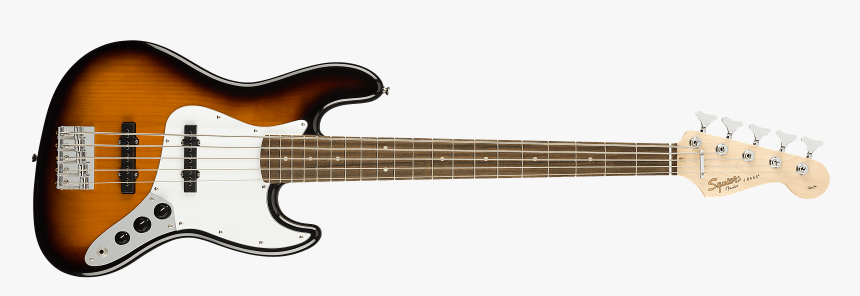 Squier By Fender Affinity Series Jazz Bass V Laurel - Custom Shop Strat Tele, HD Png Download