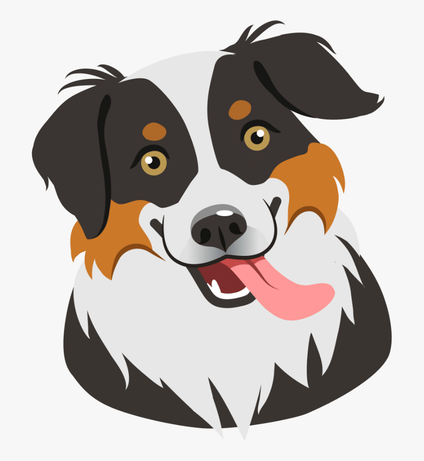 Cute Dog Flower Vector, HD Png Download