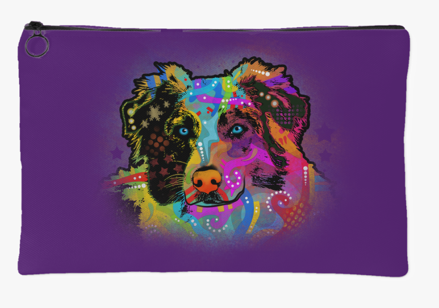 Australian Shepherd Accessory Pouch, Royal Purple - Guard Dog, HD Png Download