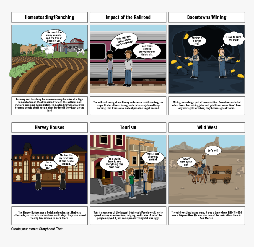Boomtowns Ghost Towns Cartoon Strip, HD Png Download