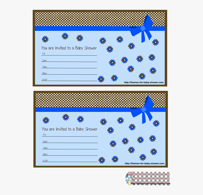 Transparent Baby Shower Boy Png - Tarjetas De Invitacion Safari Para Editar, Png Download