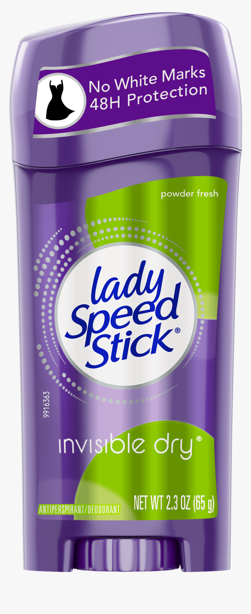 Lady Speed Stick Shower Fresh 2.3 Oz, HD Png Download , Transparent Png