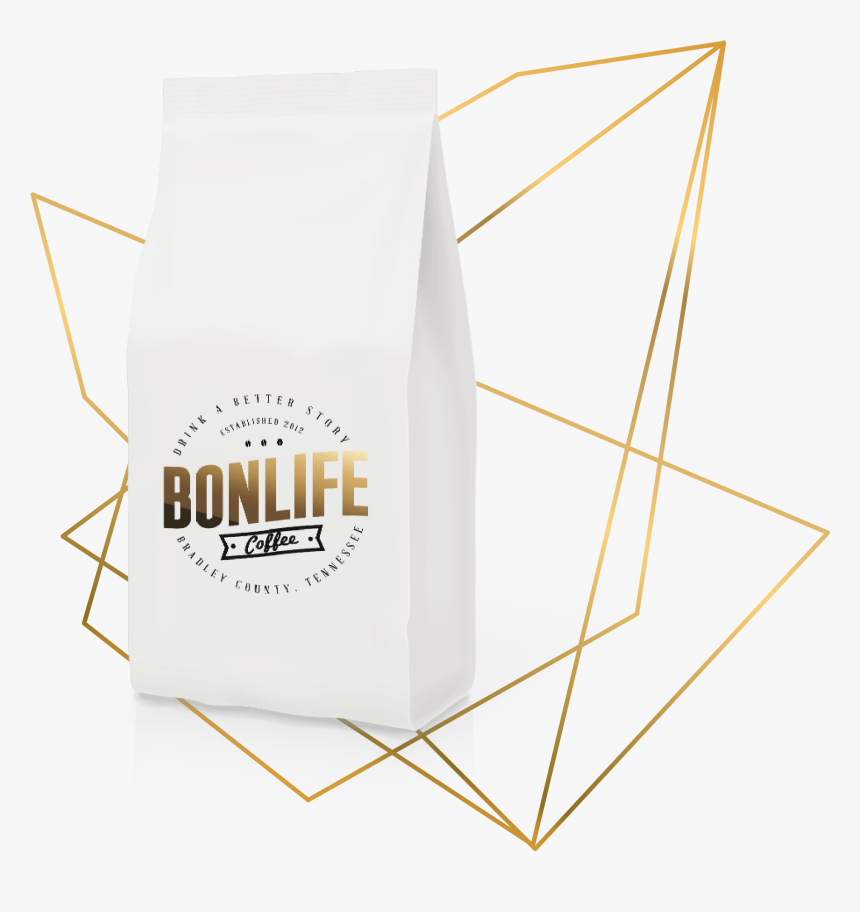Coffee Bag Top White@2x - Box, HD Png Download