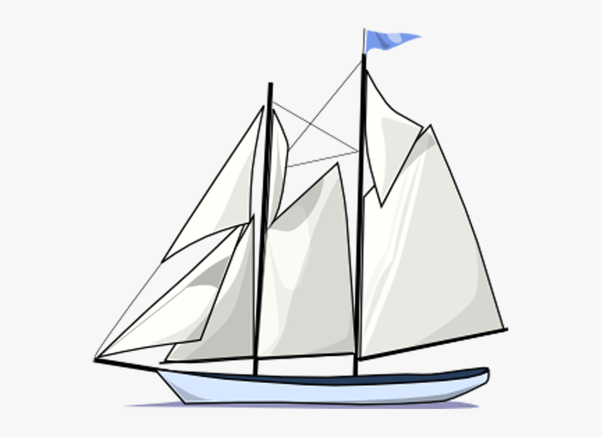 Dog On Sailboat Clipart Png Freeuse Library Sailboat - Sailboat Clip Art, Transparent Png