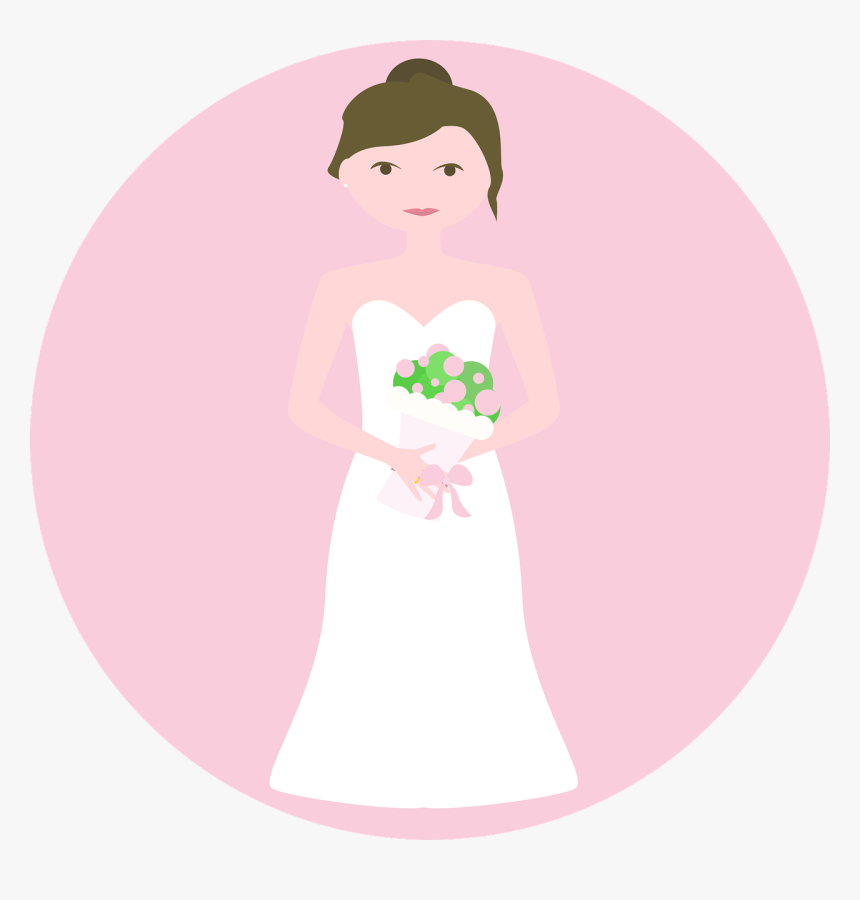 Wedding Dress Emoji, HD Png Download