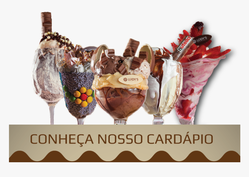 Cardapio Taças De Sorvete, HD Png Download