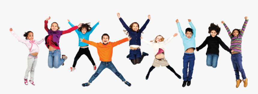 Jumping Kids Clipart, HD Png Download