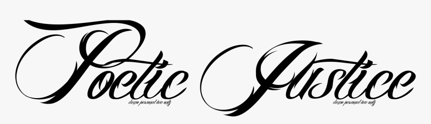 Clipart Yo Tattoos - Poetic Justice Tattoo, HD Png Download