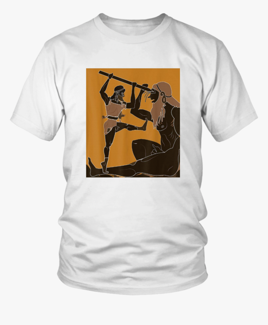 Cyclops And Odysseus T-shirt Greek Mythology Ancient - Kobe Bryant Tribute Shirt, HD Png Download
