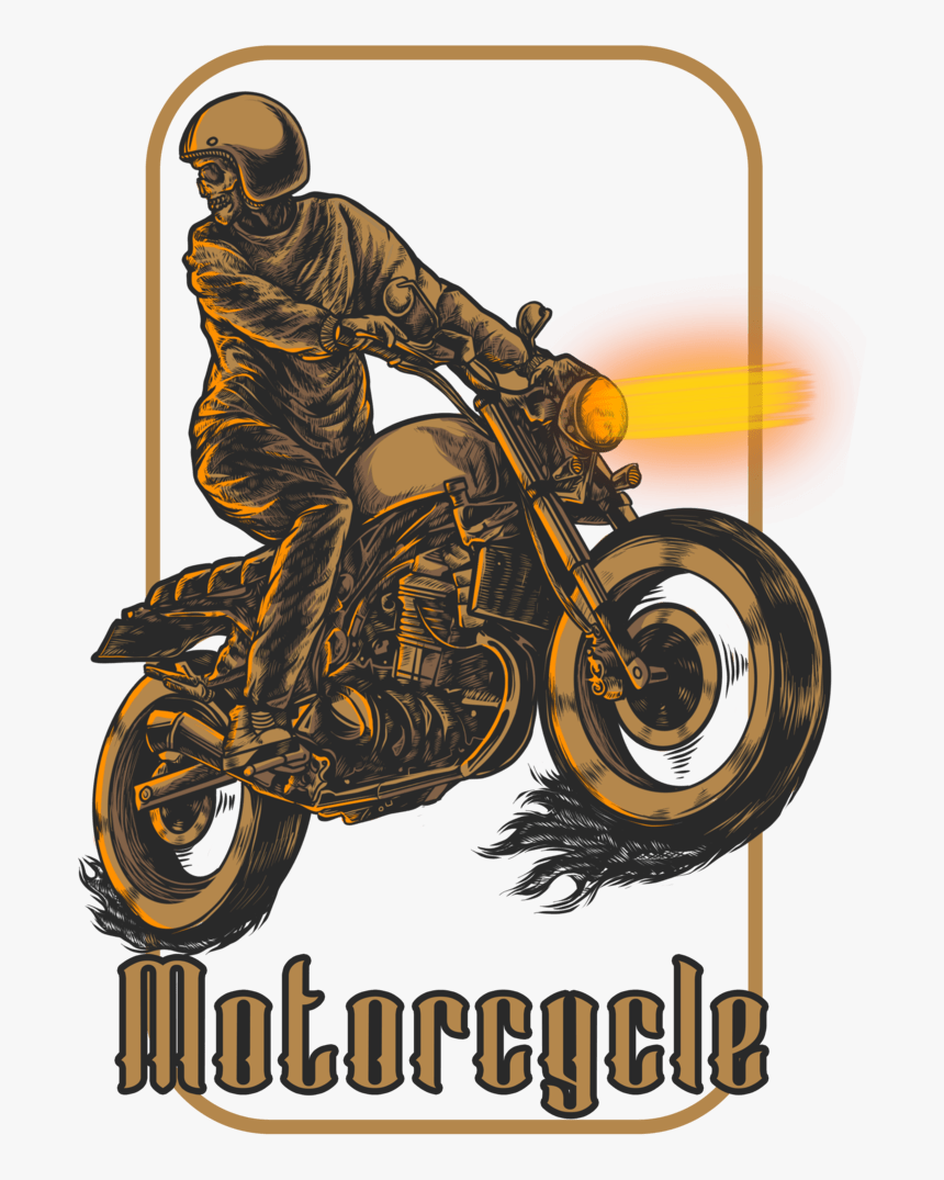 Motorcycle, HD Png Download