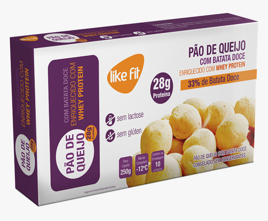 Pão De Queijo Com Batata Doce Enriquecido Com Whey - Citrus, HD Png Download