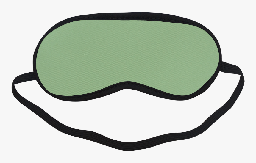 Green Tea Sleeping Mask - Funny Sleeping Eye Mask Design, HD Png Download
