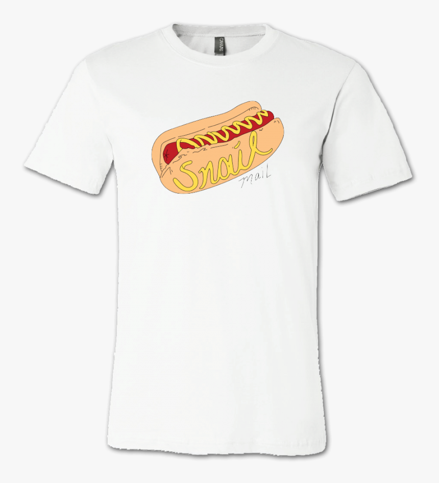 Snailmail Hotdog Shirt - Snail Mail Band T Shirt, HD Png Download