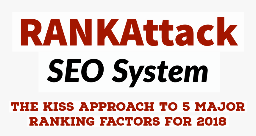 Rankattack Seo 5 Major Ranking Factors For 2018 Made - Oval, HD Png Download
